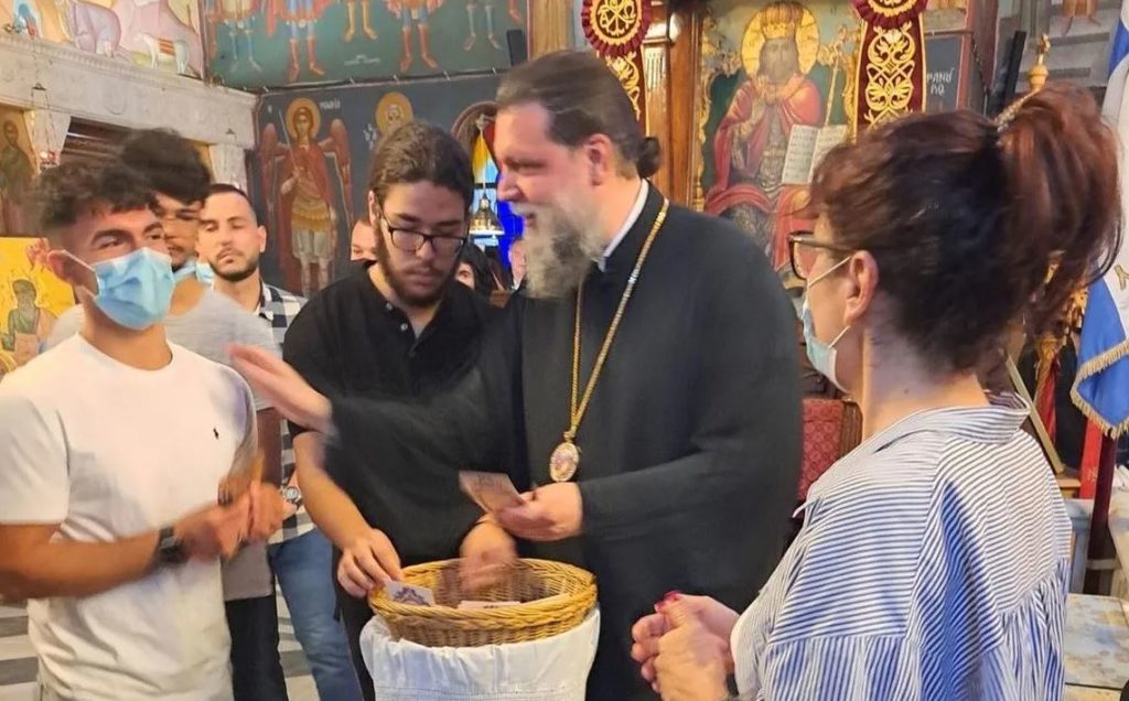 Ιερά Παράκληση για μαθητές από τον Μητροπολίτη Ν. Ιωνίας