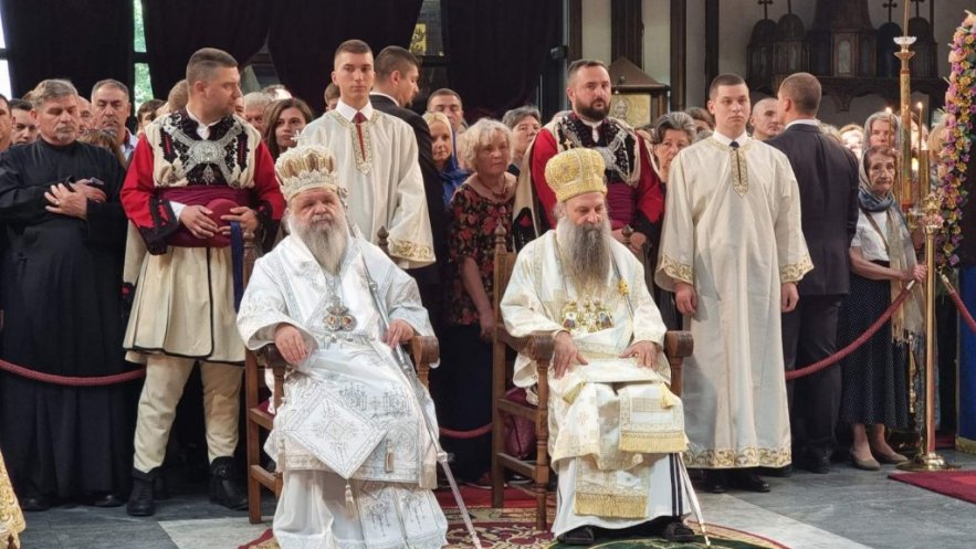 Patriarch of Serbia officiates at historic service at Metropolitan Cathedral of St. Clement in Skopje