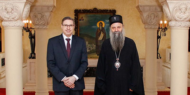 Πατριάρχης Σερβίας: Η Εκκλησία είναι μάρτυρας ειρήνης και ενότητας