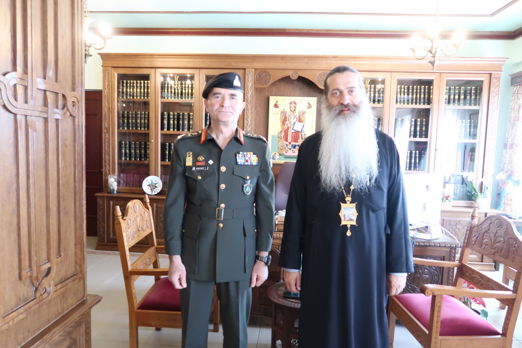 Στον Μητροπολίτη Φθιώτιδος ο Διοικητής της ΑΣΔΥΣ