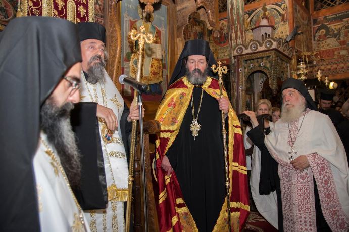 Ενθρόνιση Ηγουμένου στην Ιερά Μονή Παναγίας Δομιανών