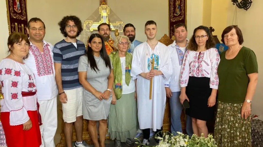 Tânăr croat botezat la parohia românească din Zagreb: „Am simțit o mare bucurie”