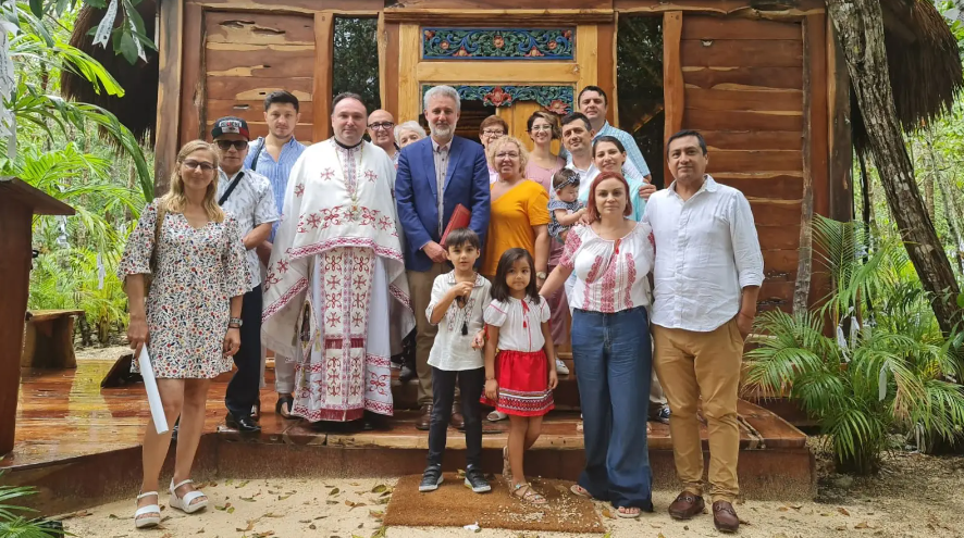 Omul dă voință, Dumnezeu dă putere: După ce au cerut înființarea parohiei, românii din Cancun au găsit și o capelă