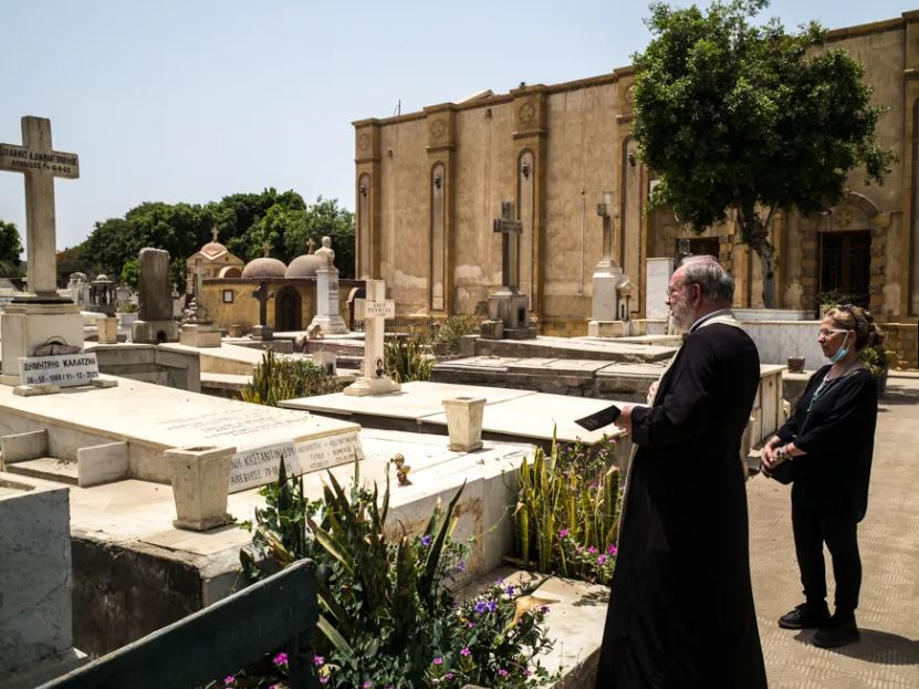 To Ψυχοσάββατο των Ελλήνων του Καΐρου στην Ιερά Μονή Αγίου Γεωργίου