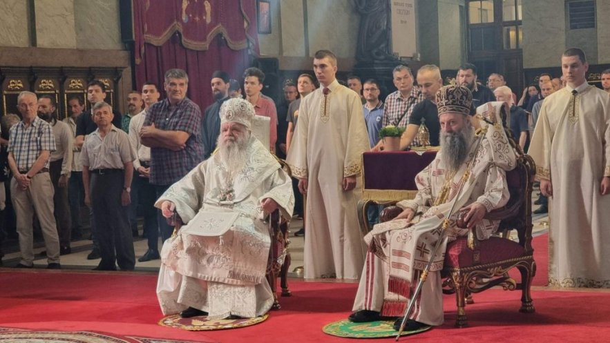 Πατριάρχης Σερβίας: 3ο συλλείτουργο με τον Αρχιεπίσκοπο Οχρίδος: «Η Εκκλησία πολλαπλασιάζεται με το πνεύμα του Ευαγγελίου του Χριστού»