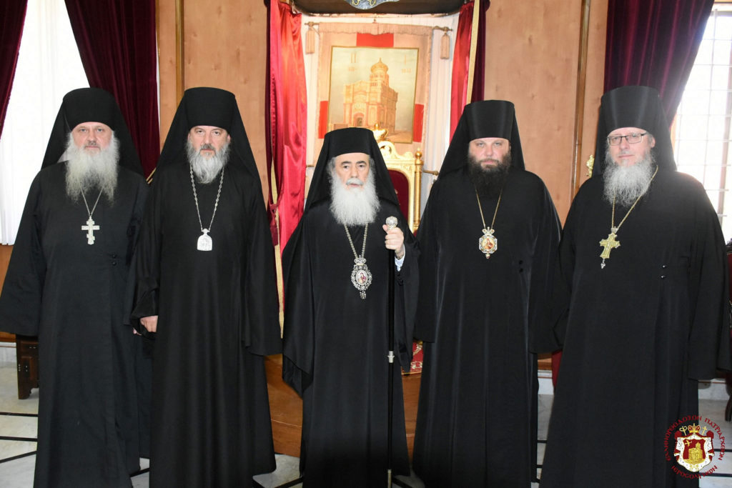 Иерусалимский Патриарх встретился с иерархами Русской Зарубежной Церкви