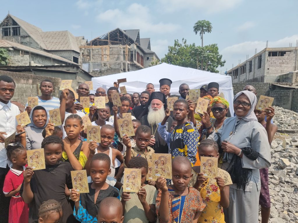 Θεμελίωση Ιερού Ναού προς τιμή της Παναγίας Άξιον Εστίν στην Κινσάσα