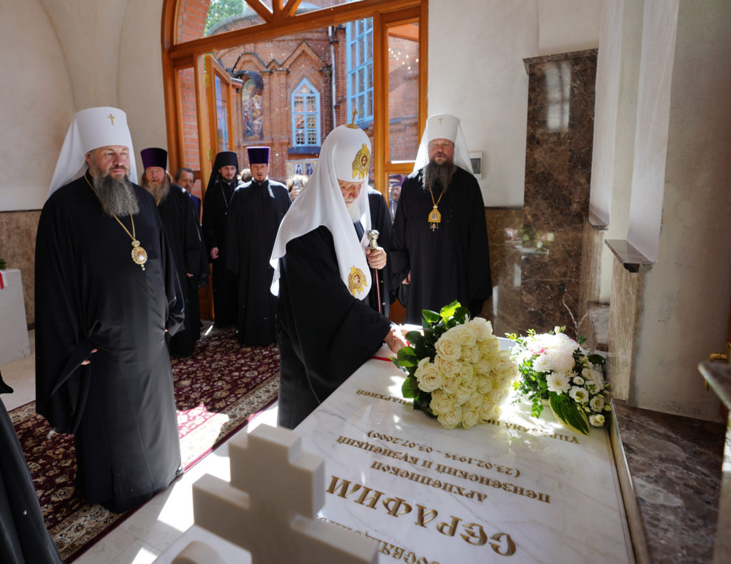 Святейший Патриарх Кирилл посетил Успенский собор г. Пензы