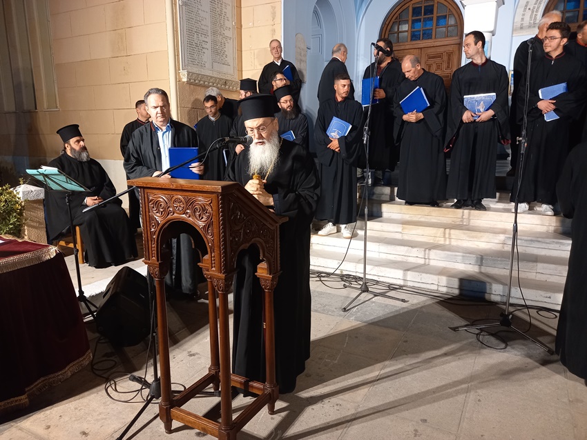 ΣΤ’ Σύναξη Βυζαντινών Εκκλησιαστικών Χορωδιών της Μητρόπολης Κορίνθου