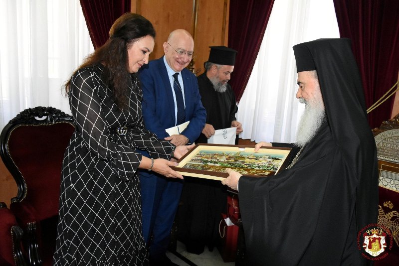 A PARLIAMENTARY DELEGATION OF ROMANIA VISITS THE PATRIARCHATE
