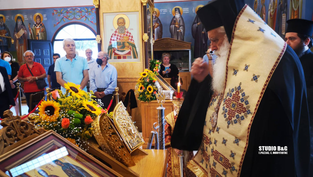Στο Ναύπλιο ο Αρχιεπίσκοπος για την εορτή της μνήμης του Οσίου Λουκά του Ιατρού
