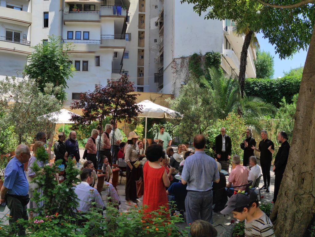 Στην Αγιορειτική Εστία οι συμμετέχοντες στο συνέδριο της Society of Oriental Liturgy