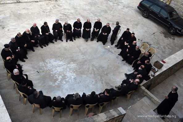 The Meeting with the Priests of Damascus and Rural Damascus in the Patriarchal Monastery of St. George Al-Humeyra Ends.