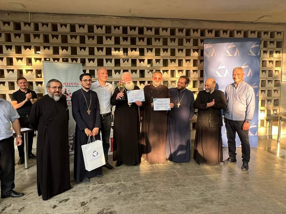 Τρίτη θέση για το Πατριαρχείο Γεωργίας σε διαθρησκευτικό τουρνουά σκάκι