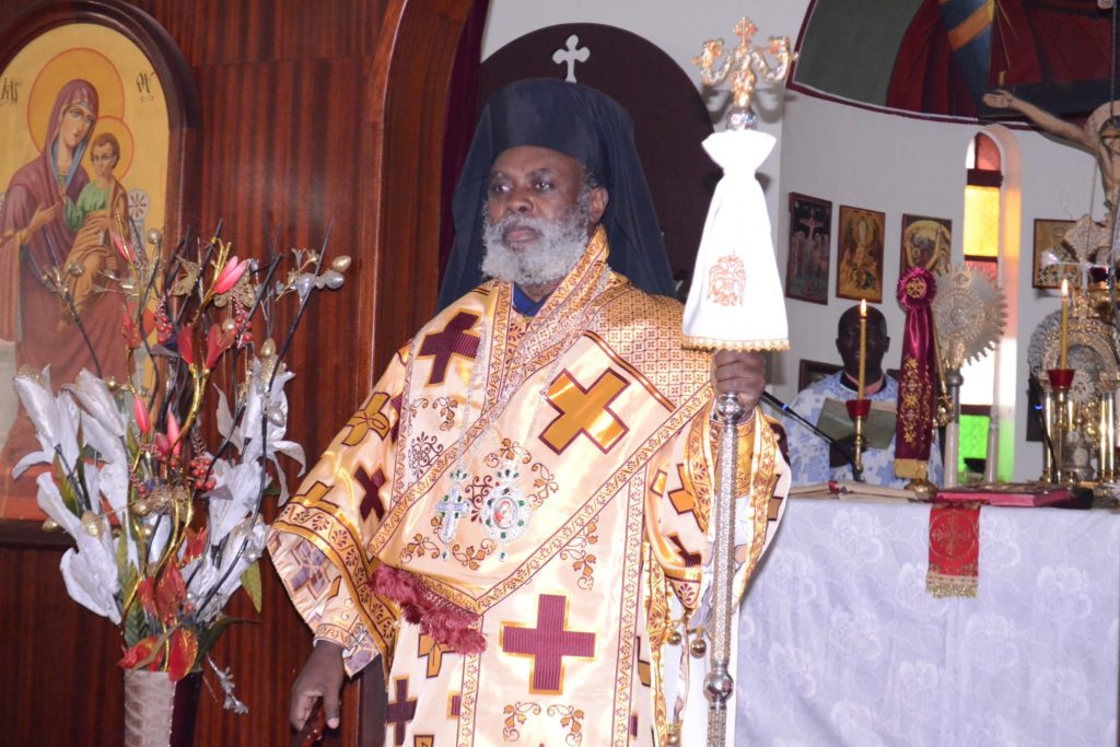 Archieratical Divine Liturgy at Church of St. Nicholas in Kampala