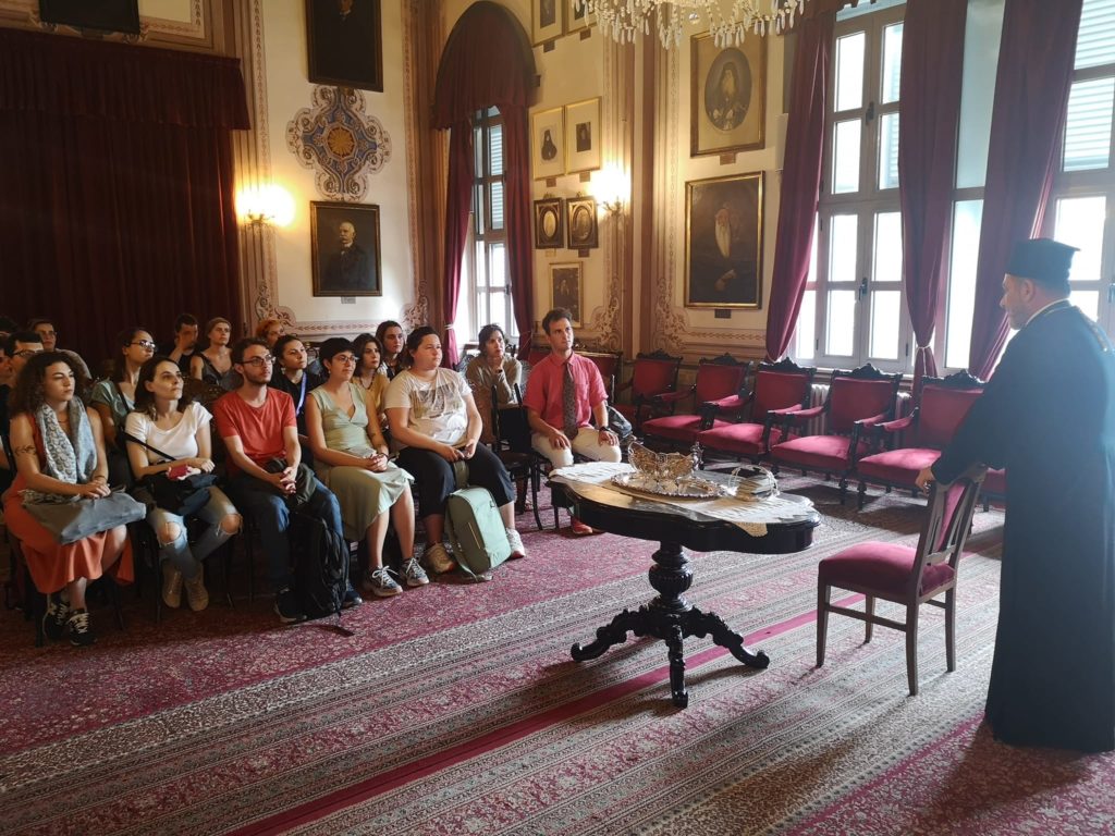 Μέλη του Σουηδικού Ινστιτούτου Ερευνών στην Θεολογική Σχολή της Χάλκης