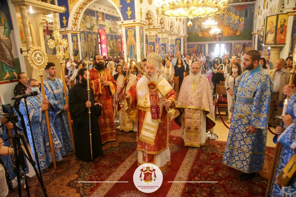 ‎أحدُ جميع قدّيسي فلسطين والأردنّ