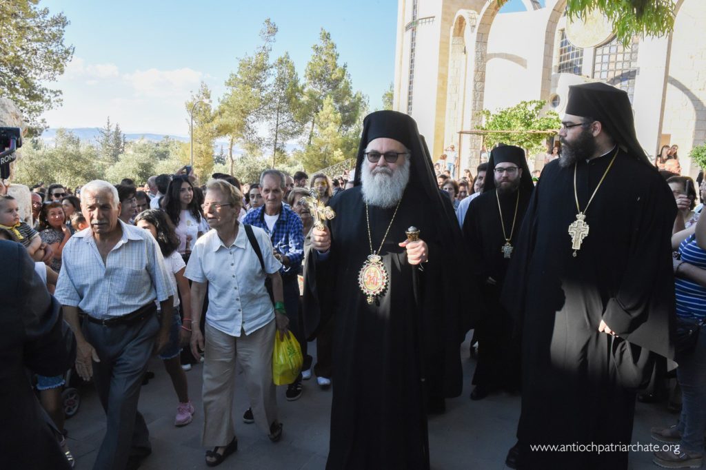 ‎البطريرك يوحنا العاشر يترأس صلاة غروب عيد القديسين بطرس وبولس