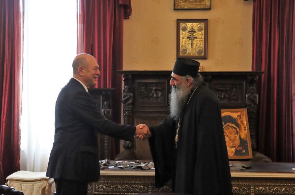 Γεωργία, συναντήσεις- Με μέλη Θρησκευτικής Επιτροπής του Αζερμπαιτζάν και για το έργο στον Ιορδάνη