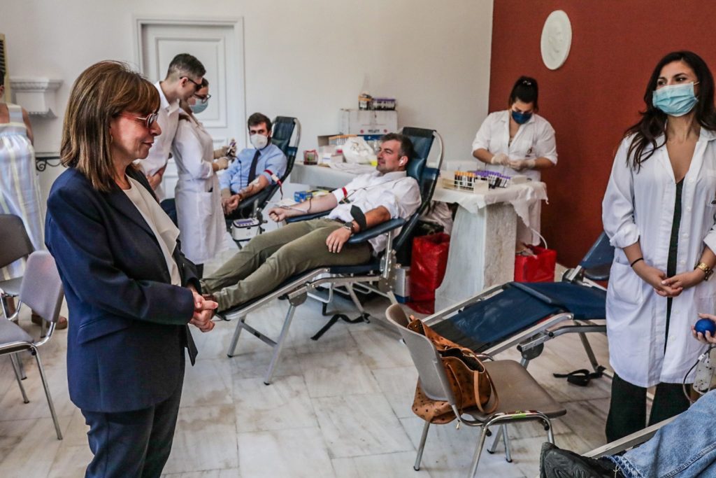 Η ΠτΔ για την Παγκόσμια Ημέρα Εθελοντή Αιμοδότη