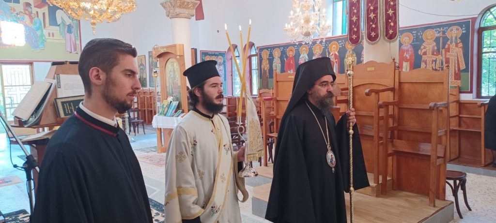 Ο Μητροπολίτης Καστορίας σε Ομόνοια, Βοτάνι για τον Τίμιο Πρόδρομο και στην Κορησό για τον Άγιο Διονύσιο