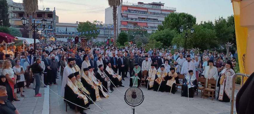 Great Synodal Vesper celebrated at Metropolitan Cathedral of Corinth on occasion of feast day of Peter and Paul