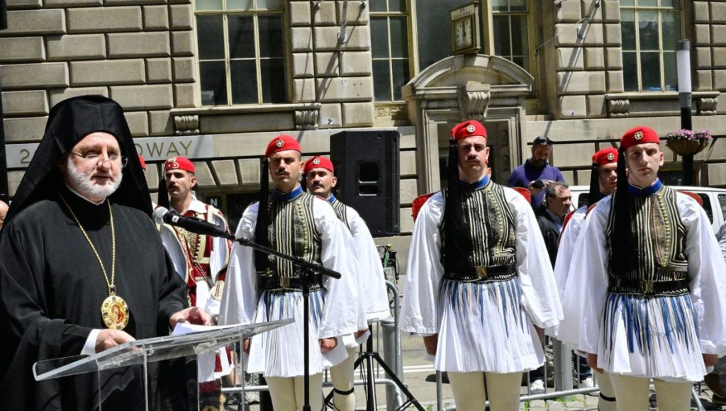 Remarks By His Eminence Archbishop Elpidophoros of America At the Flag Raising Ceremony – Bowling Green New York, New York June 3, 2022