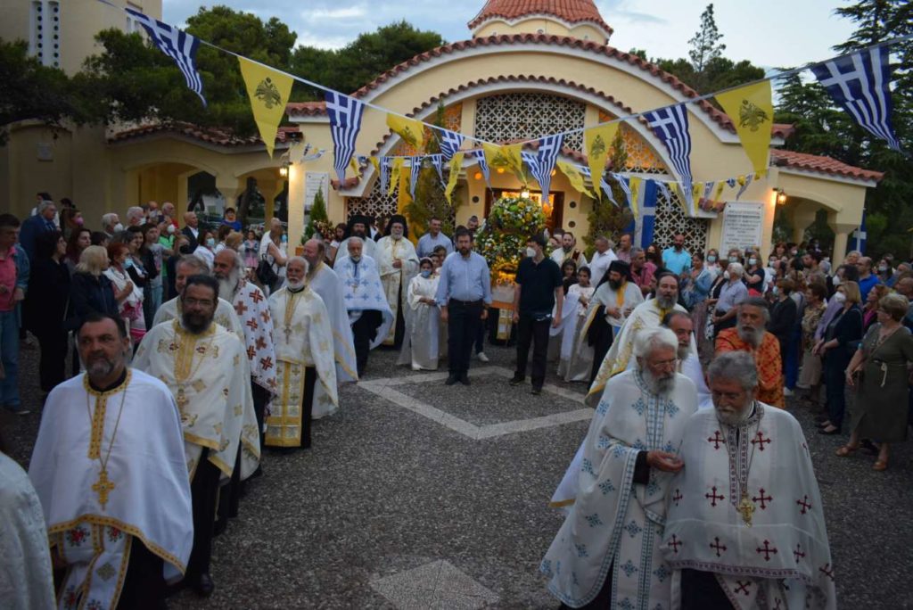 Πάνδημος λιτάνευση στην Αγία Τριάδα Θρακομακεδόνων