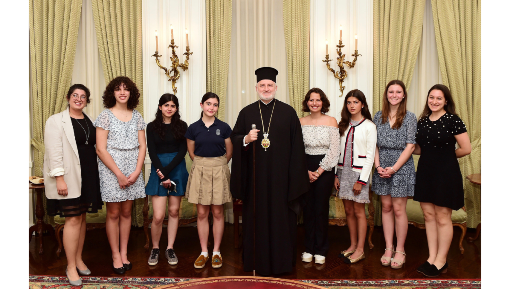 GOA Girl Delegates Visit to Archdiocese