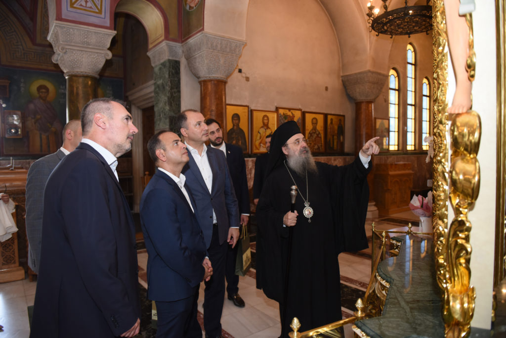 Στον Μητροπολίτη Πατρών ο Υφυπουργός Εξωτερικών της Αρμενίας και ο Αρμένιος Πρέσβυς στην Ελλάδα
