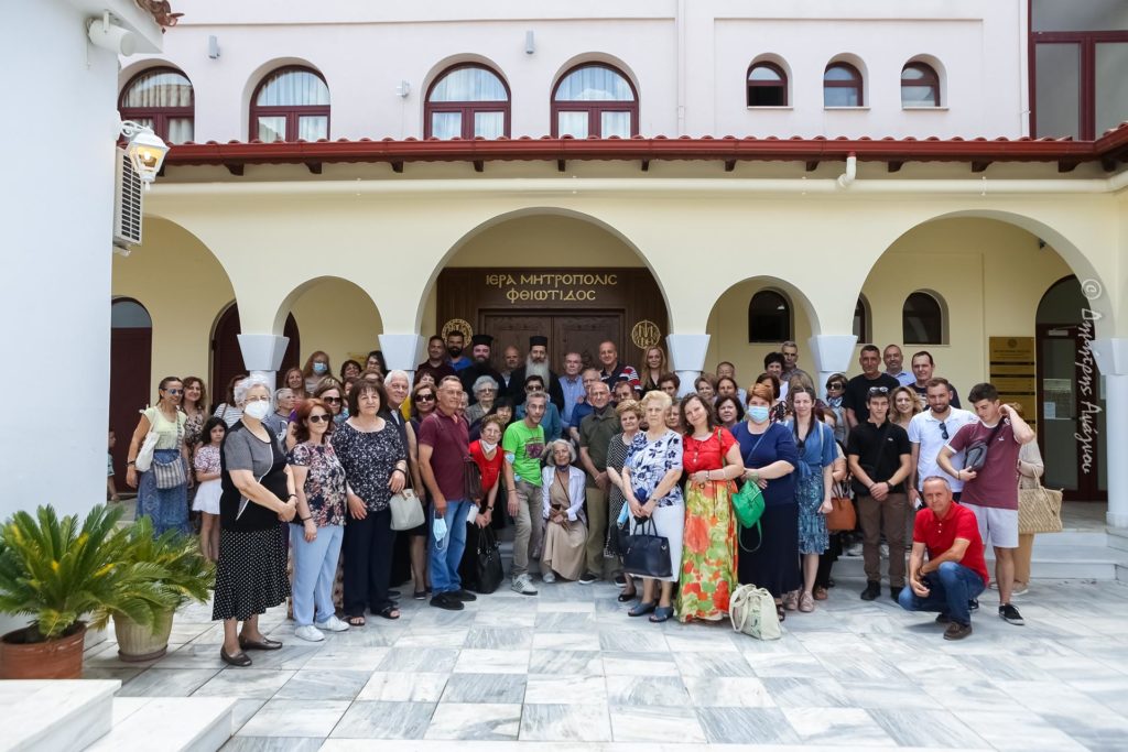 Φθιώτιδος Συμεών: «Ευλογία να δεχόμαστε αδελφούς προσκυνητές στον τόπο μας»