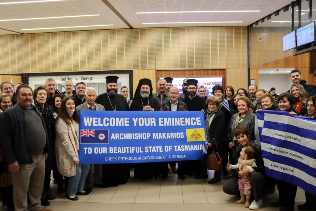 Θερμή υποδοχή του Αρχιεπισκόπου Αυστραλίας στην Τασμανία