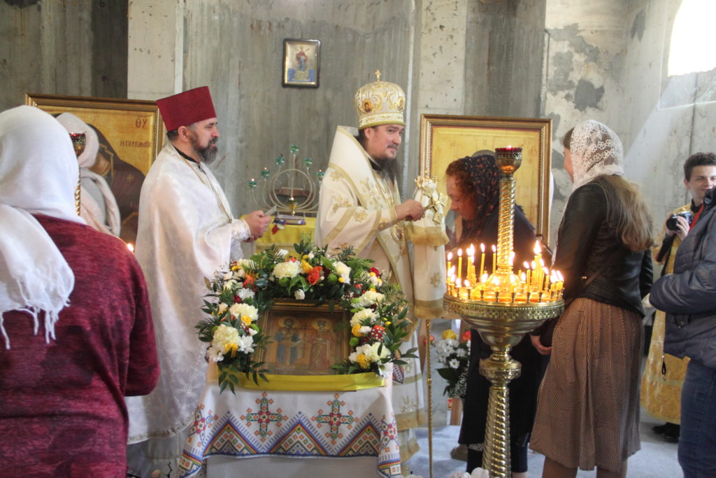 20ή επέτειος της Ορθόδοξης εκκλησίας που χτίζεται από Έλληνες
