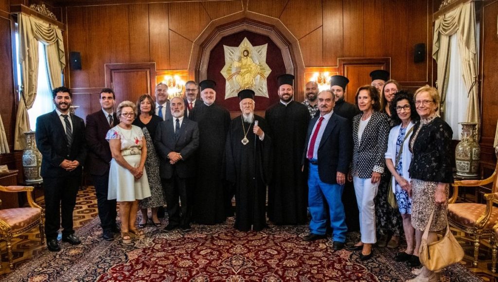 Ecumenical Patriarch Bartholomew Receives Centennial Pilgrims in Constantinople