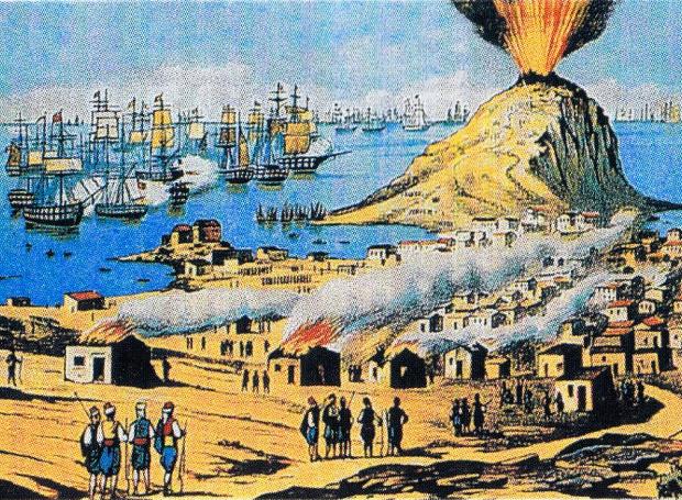 20 Ιουνίου 1824: Οι Τούρκοι καταστρέφουν τα Ψαρά