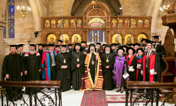 Archbishop of Australia Makarios attends dedication service for graduates of St Andrew’s Theological College