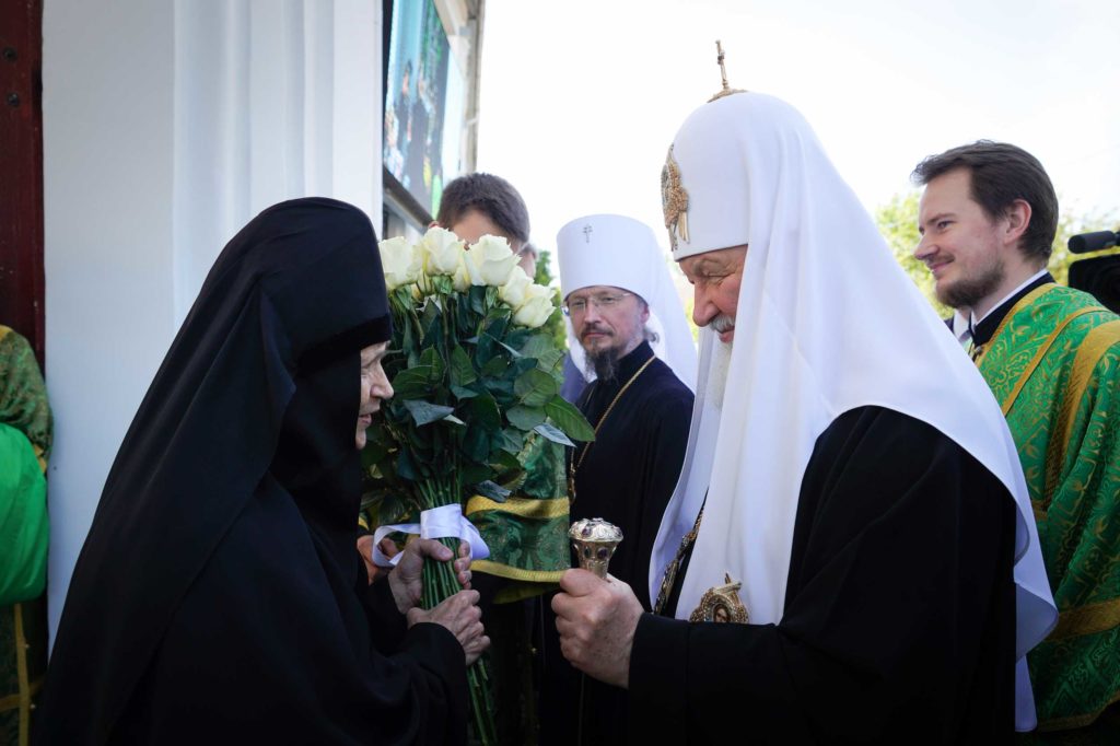 Патриаршая проповедь в Неделю 7-ю по Пасхе после Литургии в Полоцком Спасо-Евфросиниевском монастыре