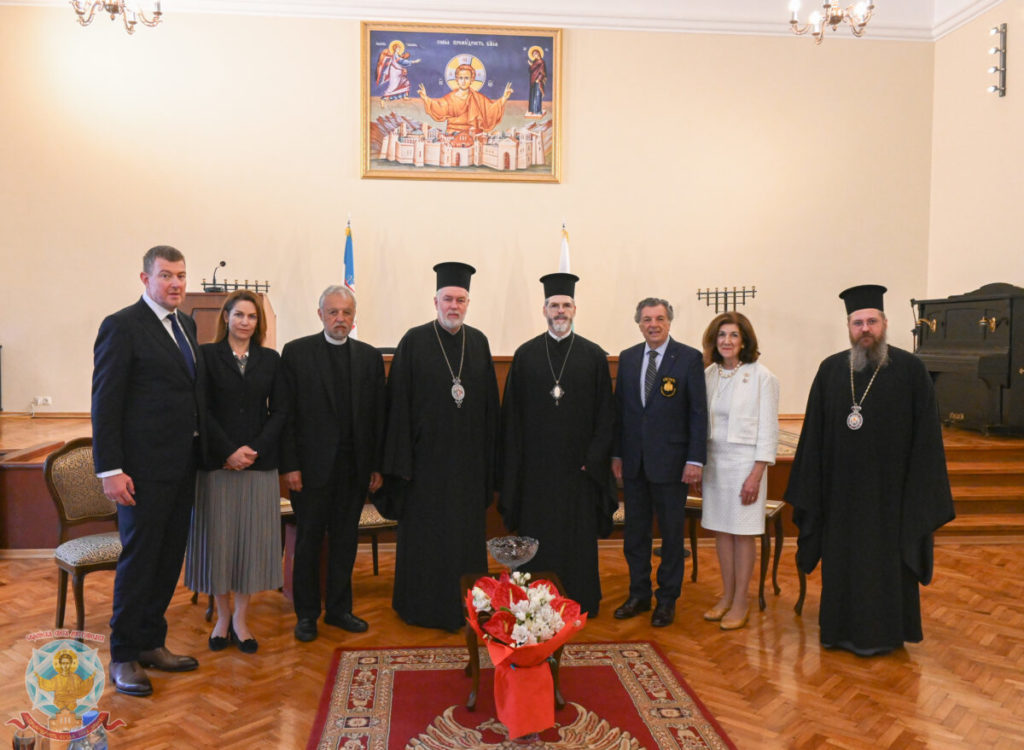 Делегация на архонтите на Вселенската Патриаршия се срещна с Българския Патриарх Неофит