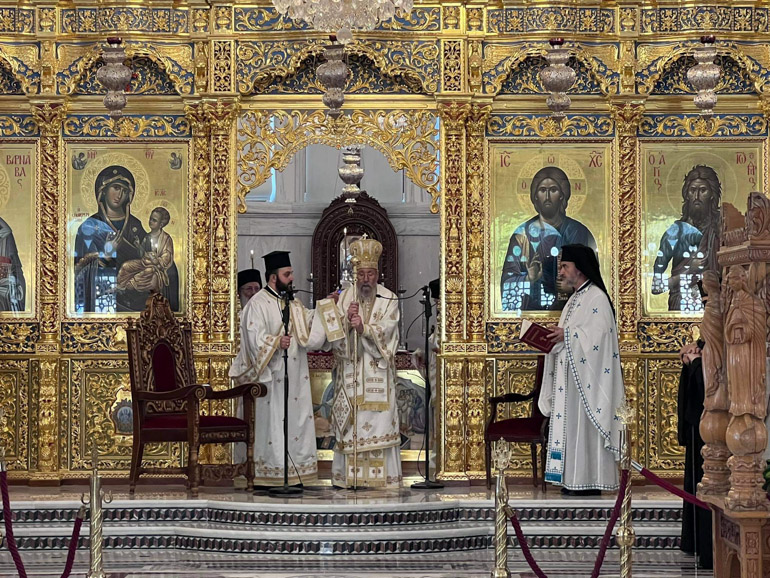 Αρχιερατικό Συλλείτουργο στον Καθεδρικό Ναό Αποστόλου Βαρνάβα στη Λευκωσία