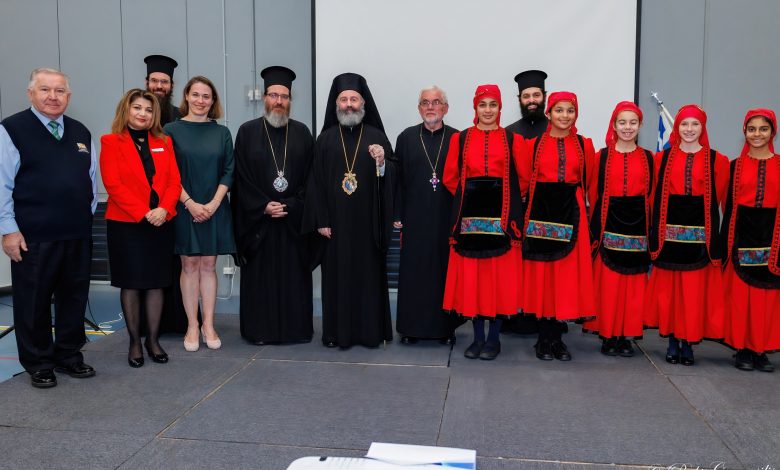 Archbishop Makarios Visits Saint Andrew’s Grammar in Perth WA