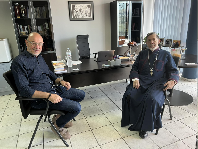 Συνάντηση Κοσμήτορα Θεολογικής Θεσσαλονίκης με τον Μητροπολίτη Μεξικού