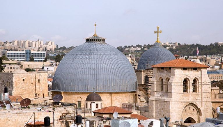 Extremists in Jerusalem again attack Christian Holy Site