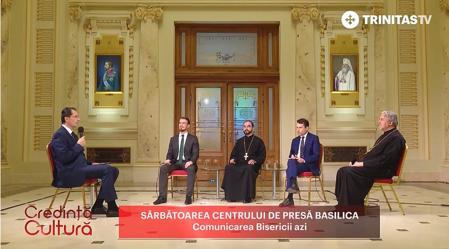 Ziua Centrului de presă Basilica la Trinitas TV: Un efort comun de propovăduire a Binelui și Adevărului