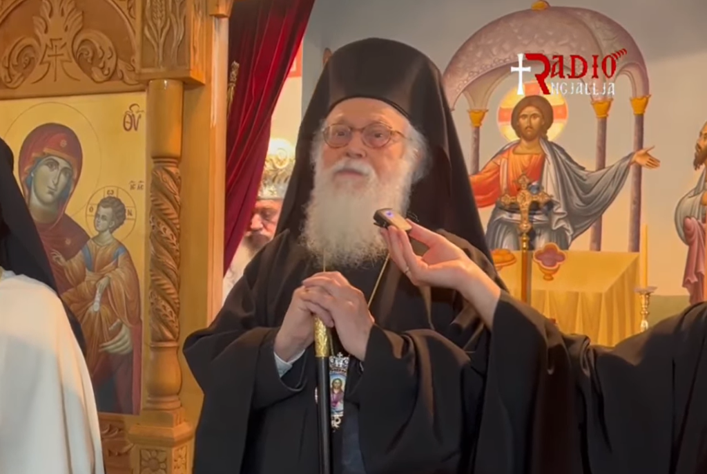 Fjala e Kryepiskopit Anastas, mbajtur në fund të Liturgjisë Hyjnore në Kishën e Shën Gjerasimit dhe të Gjithë Shenjtorëve