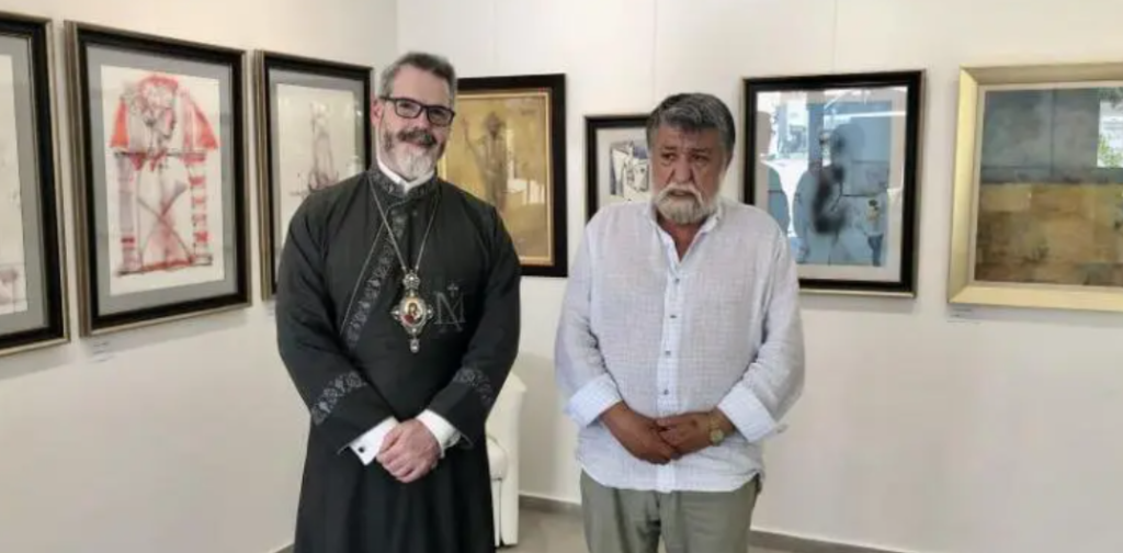 Митрополит Антоний благослови галерията на Вежди Рашидов