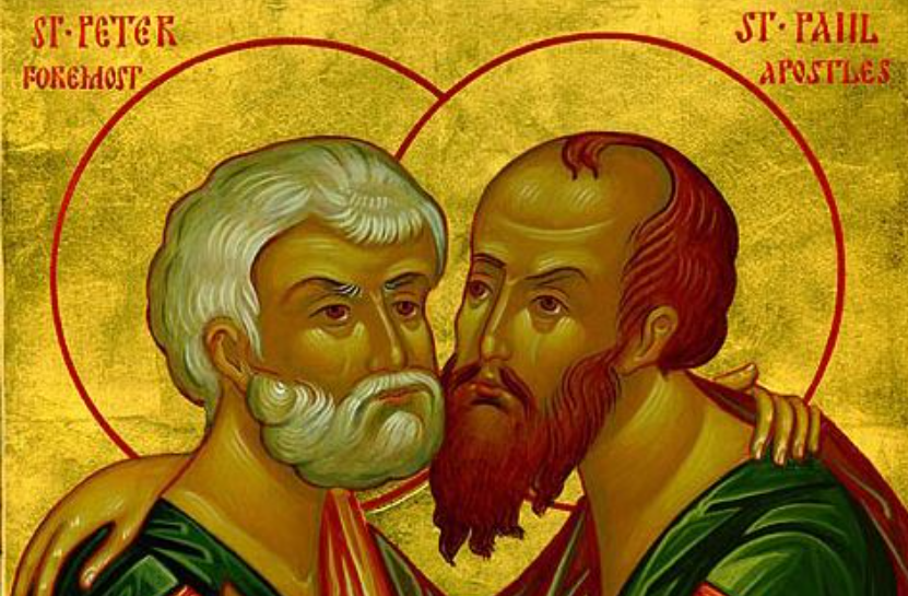 Feast day Peter and Paul, the Holy Apostles