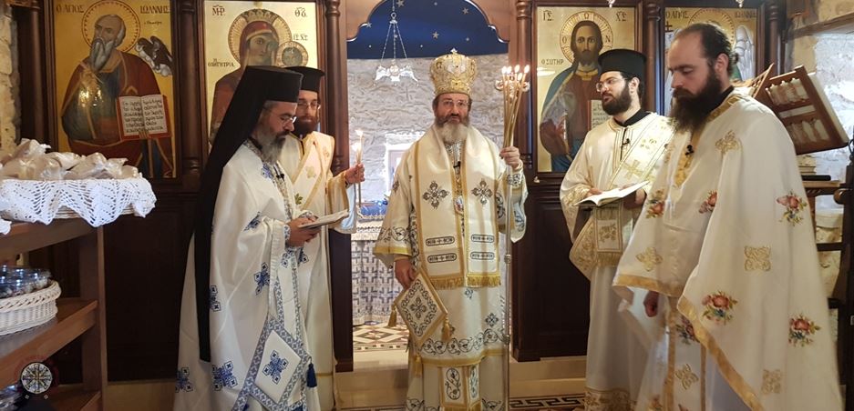 Ο Επίσκοπος Μεσαορίας λειτούργησε και κήρυξε το θείο λόγο στον Ιερό Ναό Παναγιωτίσσης Πρωταρά
