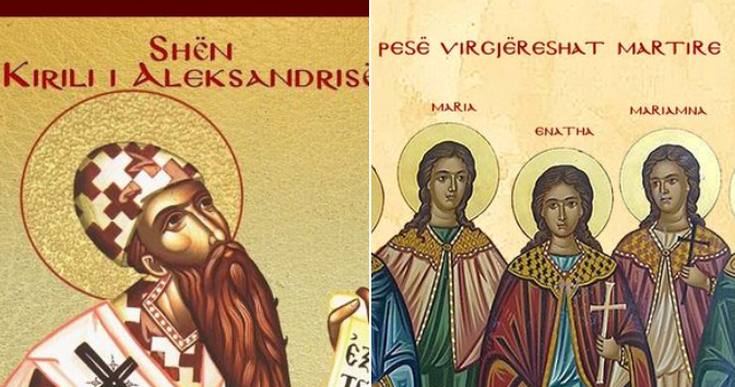 OSHËNAR KIRILI I ALEKSANDRISË