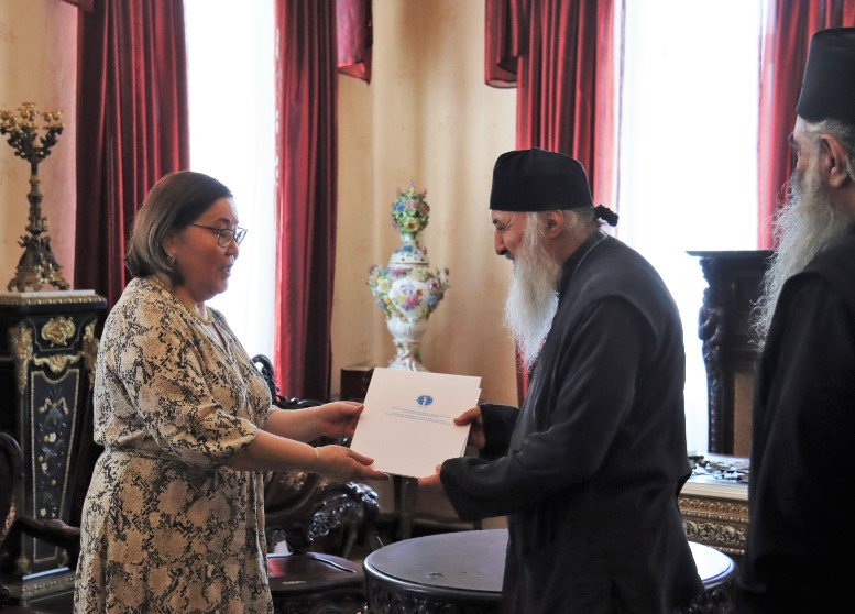Επίσκεψη Αναπληρώτριας Πρέσβη του Καζακστάν στο Πατριαρχείο Γεωργίας