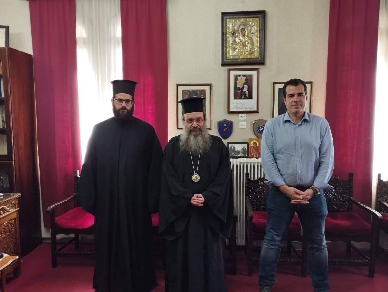 Συνάντηση με τον Υπουργό Υγείας είχε ο Μητροπολίτης Χίου
